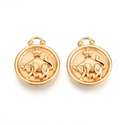 304 Stainless Steel Pendants STAS-N109-148G-02-1
