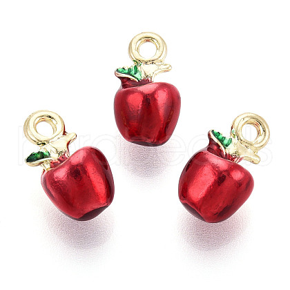 Alloy Enamel Charms PALLOY-T090-51-1
