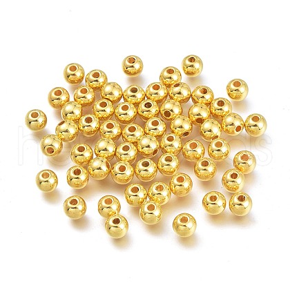 CCB Plastic Round Bead Spacers CCB-J029-74G-1