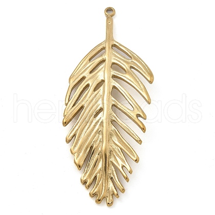 304 Stainless Steel Big Pendants STAS-M084-07G-01-1
