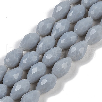Opaque Solid Color Beads Strands EGLA-N013-P4mm-D05-1