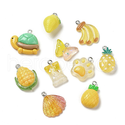 Resin Pendants X1-RESI-P027-04M-1