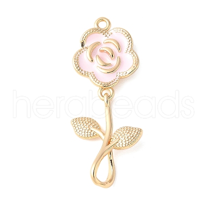 Brass Enamel Pendants KK-A253-01G-03-1