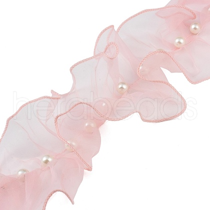 Polyester Pleated Lace Trim OCOR-XCP0002-29-1