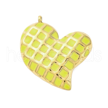 304 Stainless Steel Pendants STAS-V003-02G-07-1