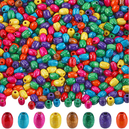 Gorgecraft Natural Wood Beads WOOD-GF0002-14A-1