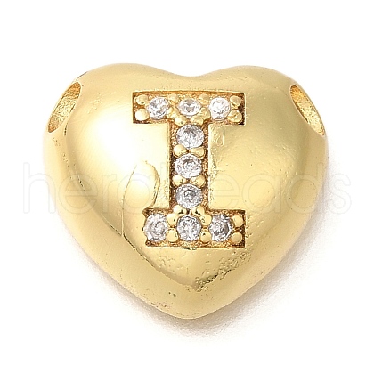 Rack Plating Brass Micro Pave Cubic Zirconia Pendants KK-I722-04G-I-1