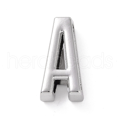 Alloy Letter Slide Charms FIND-A023-17A-1