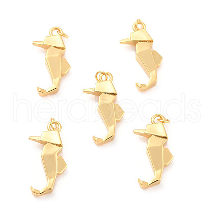 Rack Plating Brass Pendants KK-B052-03G-1