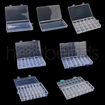 Plastic Grid Bead Containers CON-XCP0002-27-1