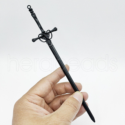 Alloy Flow Su Sword Hairpin Ancient Costume Headwear Hairpin Electroplating Pendant Sword ST1136817-1