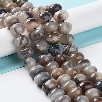 Natural Agate Beads Strands G-G021-03B-05-1