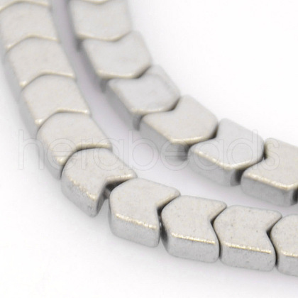 Electroplate Non-magnetic Synthetic Hematite Beads Strands G-J252-04-1