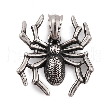 304 Stainless Steel Pendants STAS-K283-21B-AS-1