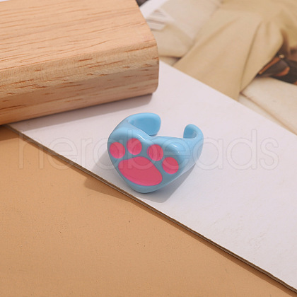 Resin Open Cuff Rings FS-WG5E61B-02-1