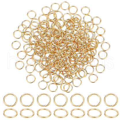 Unicraftale 200Pcs 304 Stainless Steel Open Jump Rings STAS-UN0055-25-1