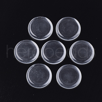 Transparent Glass Cabochons X-GGLA-Q043-01-1