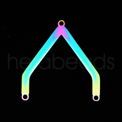PVD Vacuum Plating 201 Stainless Steel Chandelier Components Links STAS-T056-LA663-1