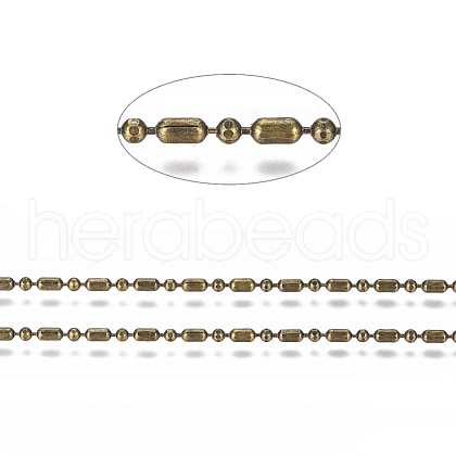 Brass Ball Chains X-CHC-S008-010C-AB-1