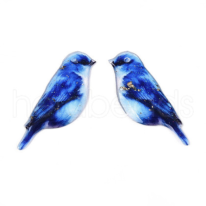 Epoxy Resin Pendants RESI-N045-01B-1