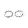 Non-Tarnish 304 Stainless Steel Round Rings STAS-K253-01P-2