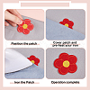 Computerized Embroidery Cloth Iron on/Sew on Patches DIY-WH0430-800-3