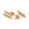 Number Earrings X-EJEW-F286-01C-G-2