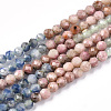 Natural Mixed Gemstone Beads Strands G-D080-A01-03-07-4