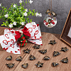 30Pcs 3 Styles Christmas Iron Pendans IFIN-NB0001-61-4