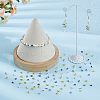 DICOSMETIC 300Pcs 3 Colors Electroplated Non-magnetic Synthetic Hematite Bead G-DC0001-44-6
