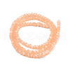 Opaque Solid Color Glass Beads Strands GLAA-N052-01-A06-2