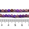 Dyed Natural Regalite/Imperial Jasper/Sea Sediment Jasper Beads Strands G-B124-C04-09-4
