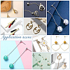 Unicraftale 3Pcs 925 Sterling Silver Stud Earring Findings STER-UN0001-40-6