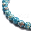 Synthetic Imperial Jasper Beads Strands G-E568-01A-05-3