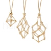 3Pcs 3 Styles 304 Stainless Steel Cable Chain Necklace Makings NJEW-JN04933-1