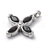 304 Stainless Steel Pendants STAS-C118-01P-02-2