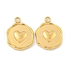 Ion Plating(IP) 304 Stainless Steel Pendants STAS-A099-06G-1