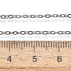 Non-Tarnish 304 Stainless Steel Cable Chain Necklace STAS-T040-PJ204-40-3