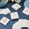Plastic Ring Display Cards DIY-WH0209-42-2
