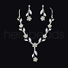 Alloy Rhinestone Jewelry Sets FS-WG30807-01-4