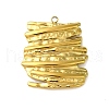 Ion Plating(IP) 304 Stainless Steel Pendants STAS-C104-54G-1