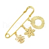 Christmas Iron Kilt Pins Brooches JEWB-BR00167-4