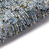Natural Aquamarine Beads Strands G-RM2025-A46-2mm-A-2