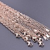Stainless Steel 2.5mm Singapore Chains Necklaces JS7236-3-1