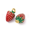 304 Stainless Steel Enamel Pendants STAS-B085-42G-02-2