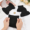 WADORN 2PCS Nylon Knit Rib Bell Sleeve Cuff DIY-WR0003-96-4