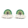 Polycotton(Polyester Cotton) Woven Rainbow Wall Hanging FIND-T035d-14E-2