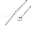 Non-Tarnish 304 Stainless Steel Stud Earring Finding STAS-E161-06P-4
