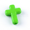 Opaque Acrylic Beads SACR-436-3-2