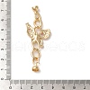 Brass Fold Over Clasps KK-A227-35G-3